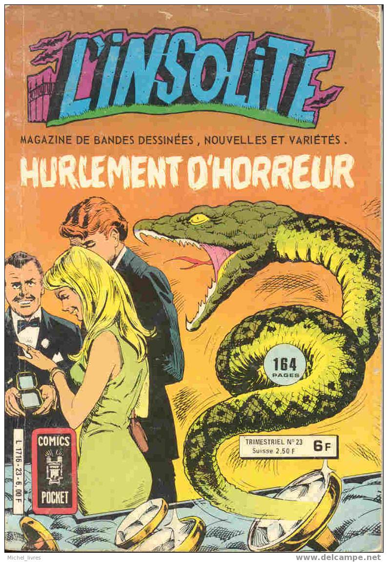 L'insolite 23 - Hurlement D'horreur - Aredit 1982 - Insolite, L'