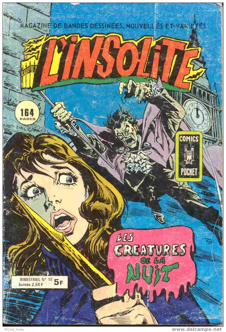 L'insolite 18 - Les Créatures De La Nuit - Aredit 1981 - Insolite, L'