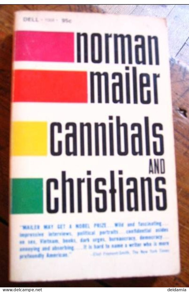 NORMAN MAILER. 1967. CANNIBALS AND CHRISTIANS. DELL - Science Fiction