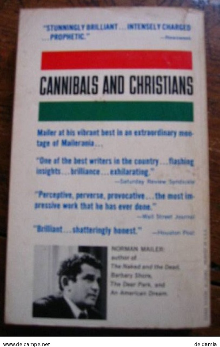 NORMAN MAILER. 1967. CANNIBALS AND CHRISTIANS. DELL - Science Fiction