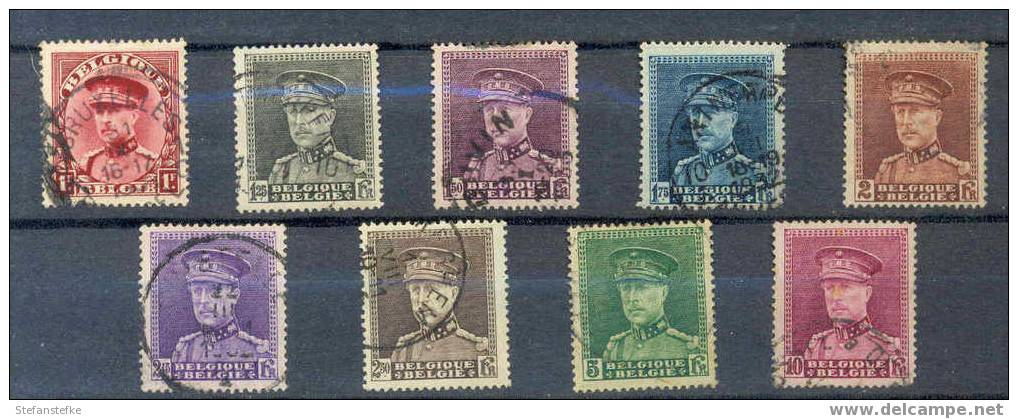 Belgie Ocb Nr : 317 - 324 Gestempeld (zie Scan) Lot 1 - 1931-1934 Kepi