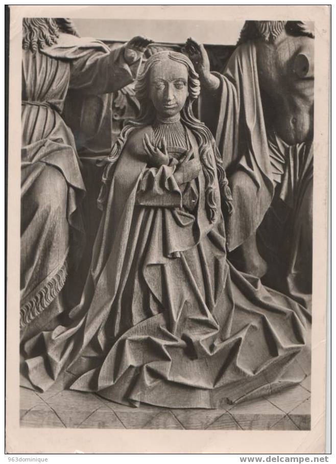Der St. Viktorsdom Zu Xanten - Marienaltar. Geschnitzt Von Henrick Douvermann Aus Kalkar. Krönung Der Maria - Xanten