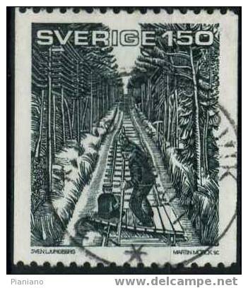 PIA - SVE - 1981 - Oeuvre De L´ecrivain Par Lagerkvist - (Yv 1143) - Used Stamps