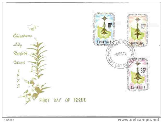 Norfolk Island-1975 Christmas FDC - Christmas