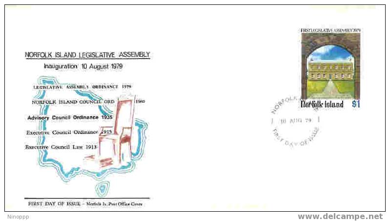 Norfolk Island-1979 Legislative Assembly FDC - Norfolk Island