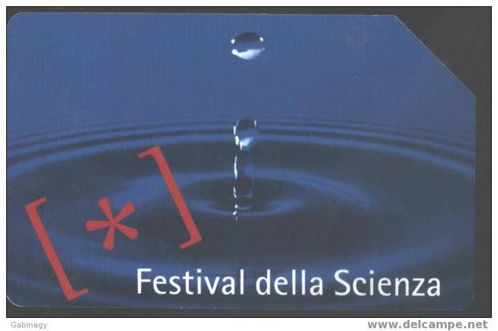 ITALY - C&C CATALOGUE - F3836 - FESTIVAL DELLA SCIENZA - Öff. Themen-TK