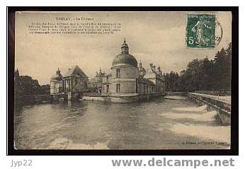 Jolie CP Ancienne Yonne 89 Tanlay Le Château - CAD Arrivée 17-08-1912 - Tanlay