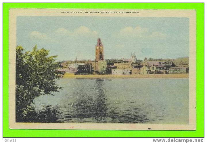 BELLEVILLE,ONT. - THE MOUNTH OF THE MOIRA -- - Sonstige & Ohne Zuordnung
