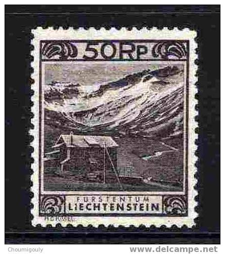 LIECHTENSTEIN 1930 Y&T 102 "50 R. GRIS - BRUN" NEUF XX TTB - Neufs