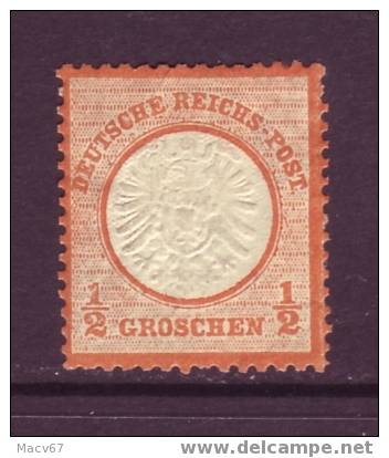 Germany 16  *  Large Shield - Unused Stamps