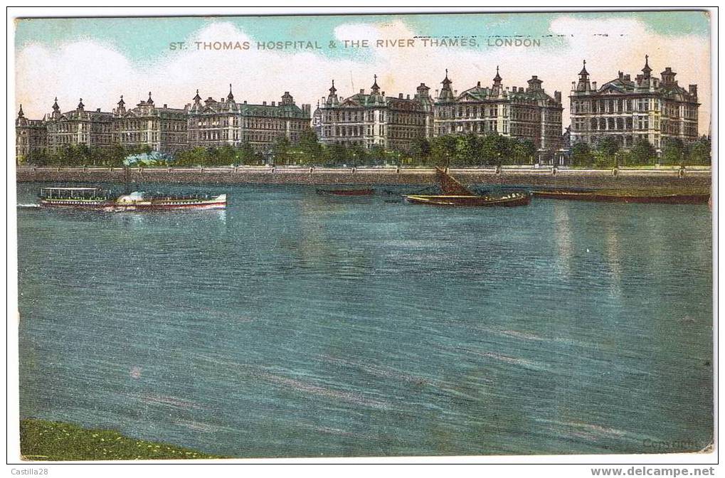 CPA LONDON St Thomas Hospital And The River Thames - River Thames