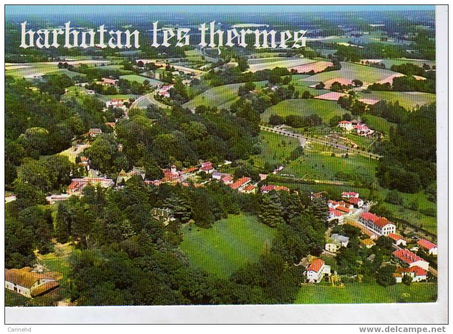 BARBOTAN LES THERMES VUE AERIENNE - Barbotan