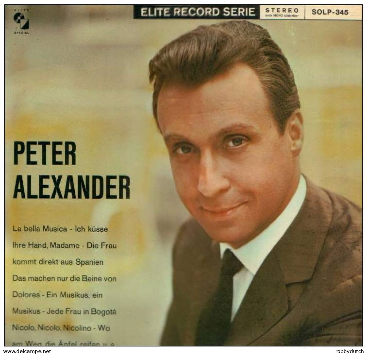 * LP * PETER ALEXANDER (1966 Ex!!!) - Sonstige - Deutsche Musik