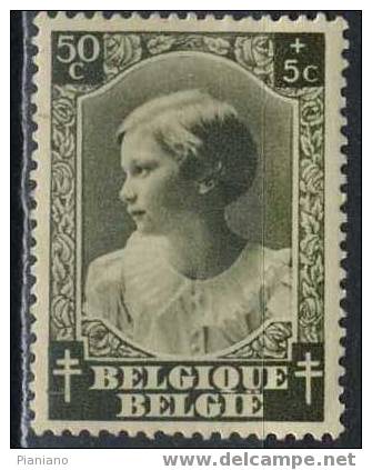 PIA - BEL - 1937 - Au Profit Des Oeuvres Antituberculeuses - (Yv 458) - Unused Stamps