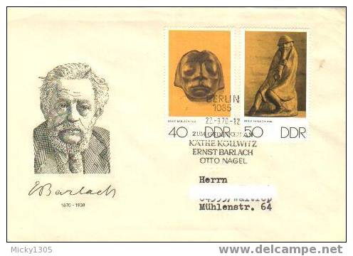 DDR / GDR - FDC Mi-Nr 1607/1612 (F221)- - 1950-1970