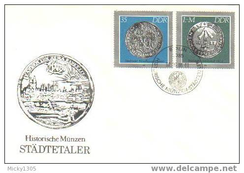 DDR / GDR - FDC Mi-Nr 3040/3044 (F239)- - 1981-1990