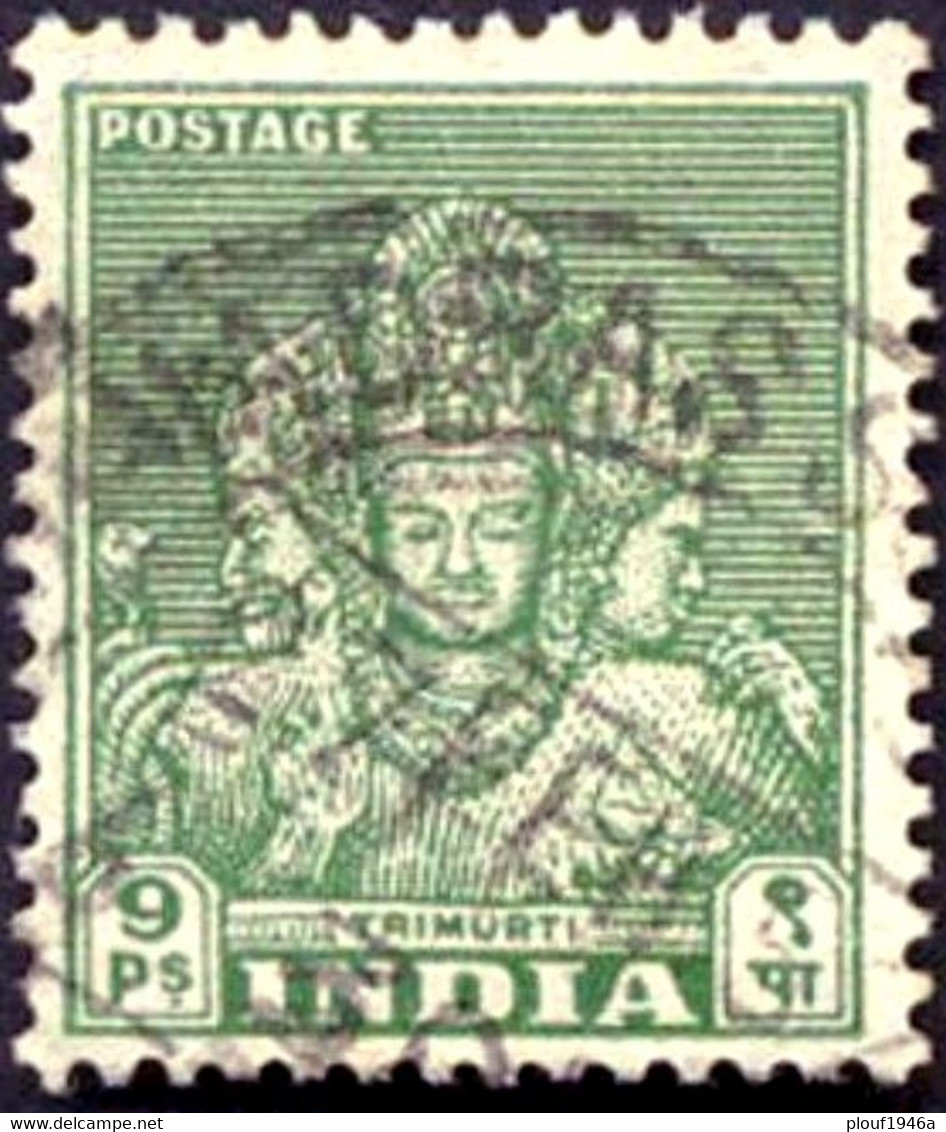 Pays : 229 (Inde : Dominion)  Yvert Et Tellier N° :   9 (o) - Used Stamps
