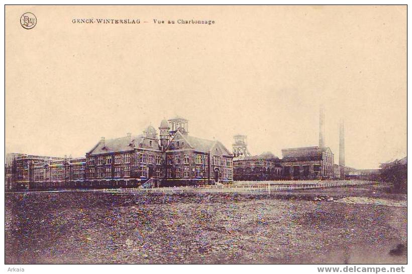 WINTERSLAG = Genk = Vue Au Charbonnage  (A. Geurden)  Vierge - Genk