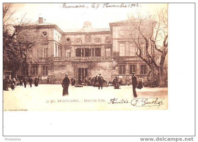 Beaucaire La Mairie 1902 - Beaucaire