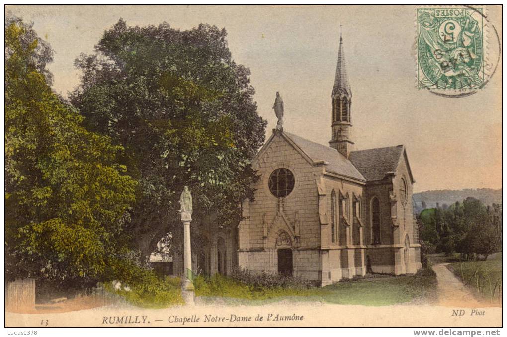 42 / 13 / RUMILLY CHAPELLE NOTRE DAME DE L AUMONE / RARE / JOLIE CARTE - Rumilly