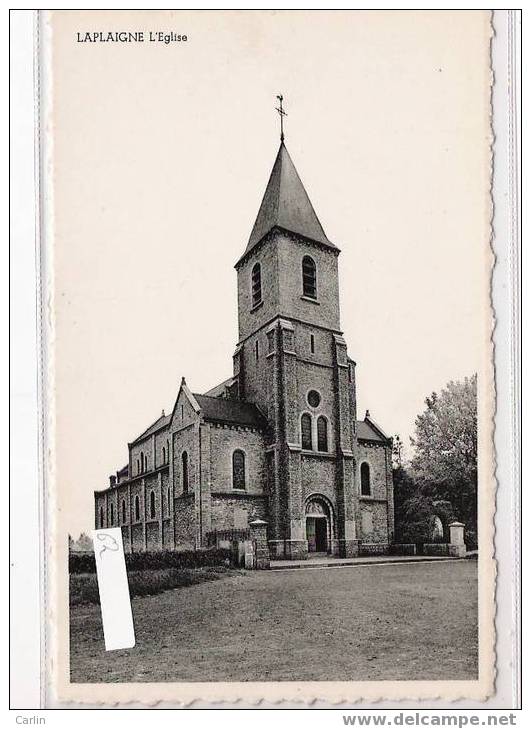 Laplaigne : L'eglise - Brunehaut