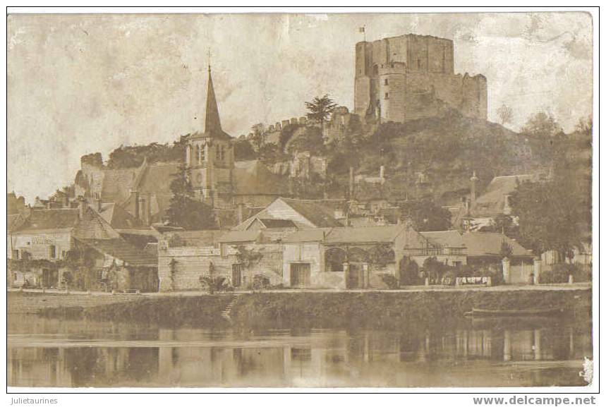 -montrichard Cpa Photo Le Donjon L´église - Montrichard