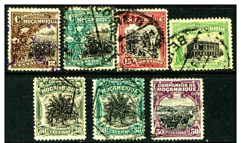 Mozambique Company SC 128 // 138 Issues Of 1918-31 - Mozambique
