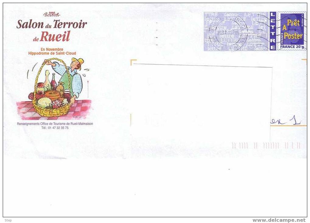 PAP RUEIL-MALMAISON (HAUTS DE SEINE) : SALON DU TERROIR "GASTRONOMIE" - Listos Para Enviar: Transplantes/Logotipo Azul