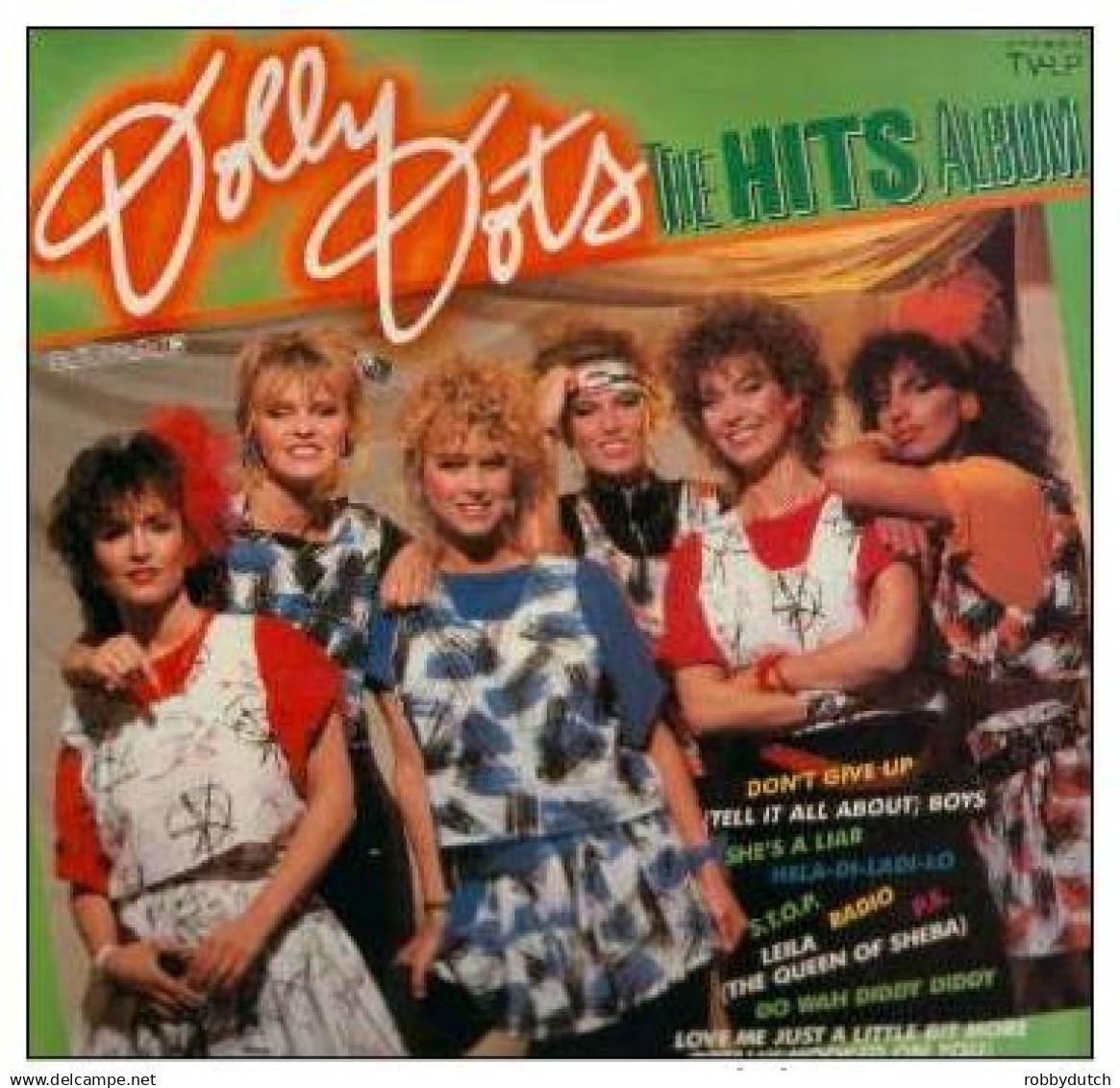 * LP * DOLLY DOTS - THE HITS ALBUM (Nederpop / Girl Band 1986) - Disco, Pop