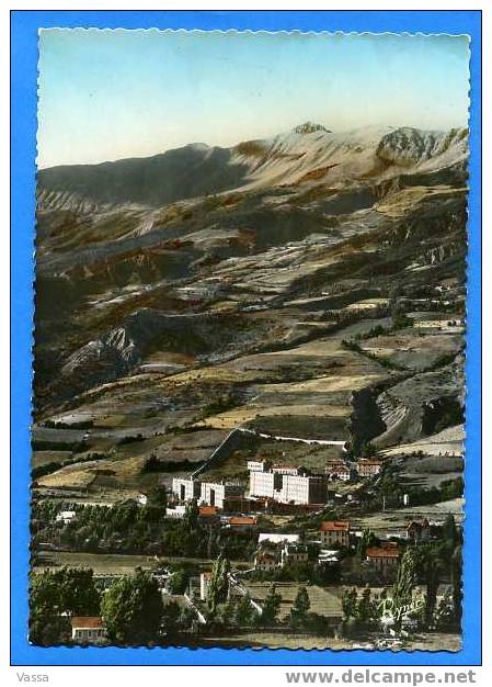 CPSM. BARCELONETTE. Quartier JOCQUEMOT.Au Fond La Grande Epervière - Barcelonnette