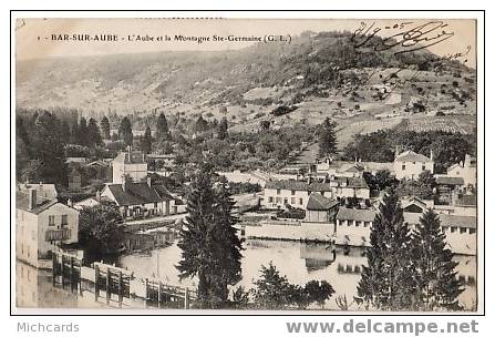 CPA 10 BAR SUR AUBE - L'Aube Et La Montagne Ste Germain - Bar-sur-Aube