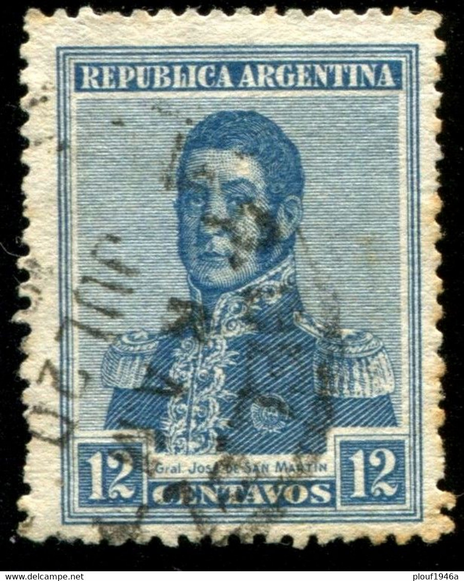 Pays :  43,1 (Argentine)      Yvert Et Tellier N° :    248 (A) (o) - Used Stamps