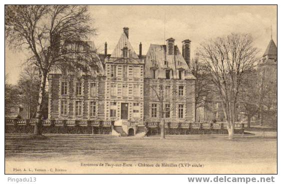 Environs De Pacy Sur Eure Château De Ménilles - Pacy-sur-Eure