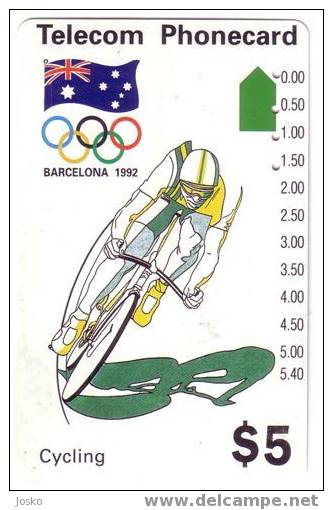 CYCLING - Olympic Games Barcelona 1992 ( Australia ) Cyclisme Velo Cycle Bycicle Bike Ciclismo Radsport Jeux Olympiques - Australien