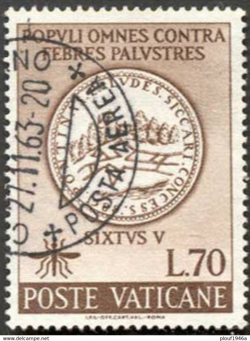 Pays : 495 (Vatican (Cité Du))  Yvert Et Tellier N° :   344 (o) - Gebruikt