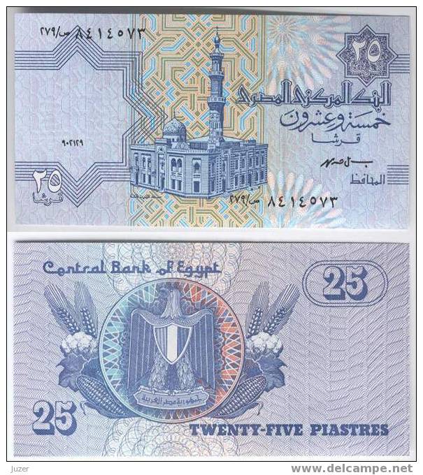 Egypt: 25 Piastres - Aegypten