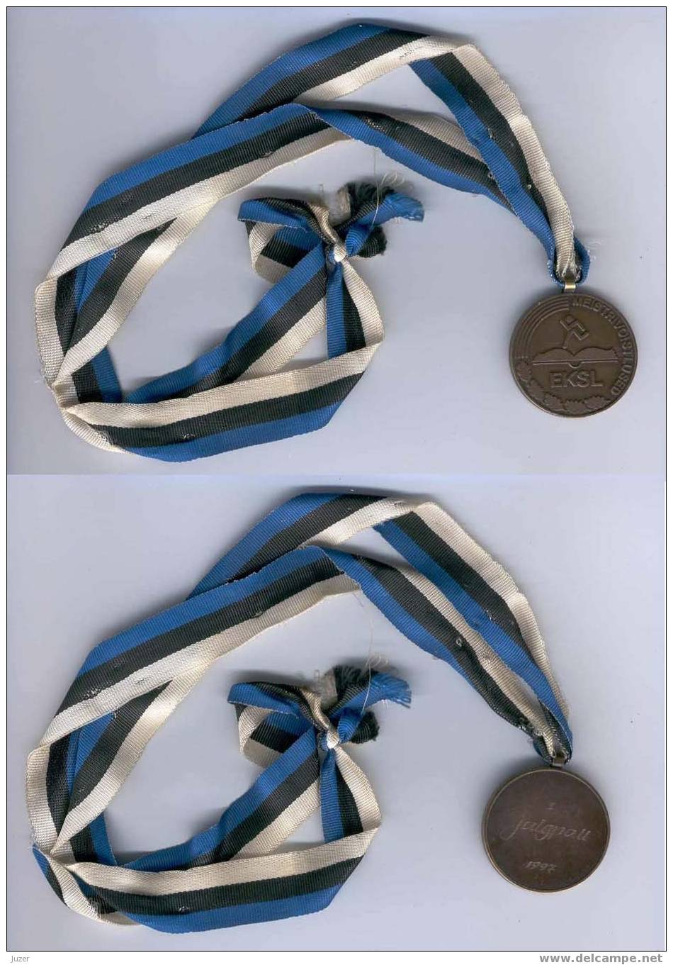 Estonia: SOCCER/FOOTBALL Medal School Championship (1997) - Apparel, Souvenirs & Other