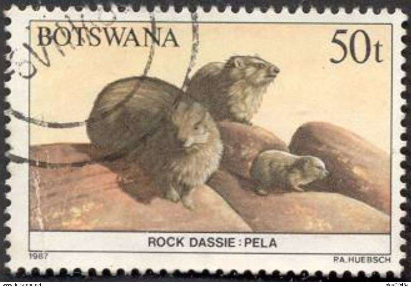 Pays :  72 (Botswana (ex-Bechuanaland) : Etat Indépendant)  Yvert Et Tellier N° :   566 (o) - Botswana (1966-...)