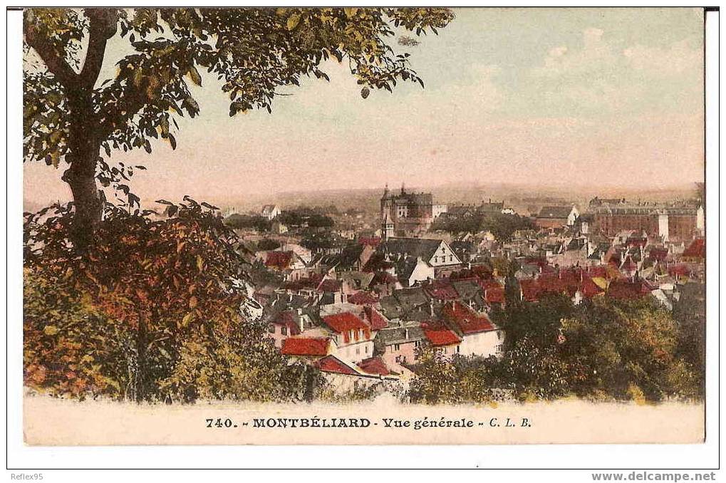 MONTBELLIARD - Vue Générale - Montbéliard