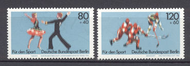 Berlin  659/660  * * TB   Sport ,Danse Et Hockey - Hockey (Ice)