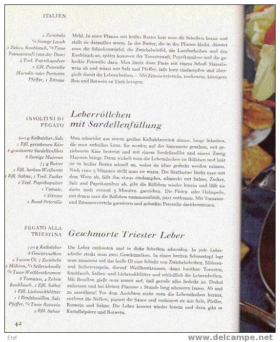 "SPEZIALITÄTEN AUS ALLER WELT " Das Kochbuch Von Arne Krüger : Italien Spanien Portugal; 40 Seiten + Farbgrossfotos - Eten & Drinken