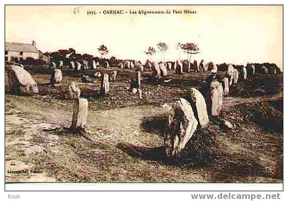 T608MEG-22 CARNAC Alignements Du Petit Ménec - 2366 - Dolmen & Menhire