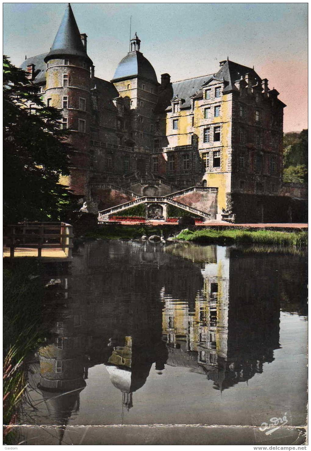 1912 VIZILLE - Le Château, Résidence Présidentielle Et L´Etang Aux Truites - Vizille