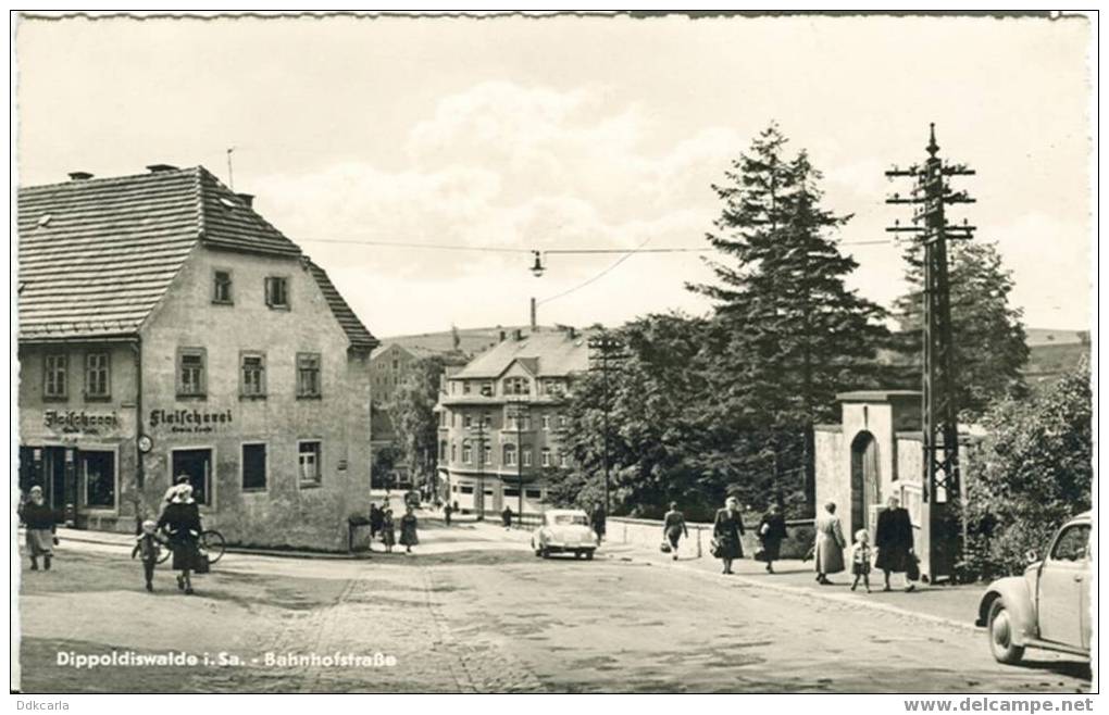 Dippoldiswalde I. Sa. - BahnhofstraBe - Dippoldiswalde