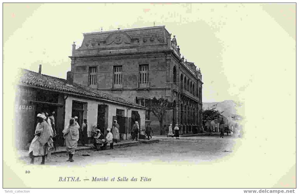 BATNA - Marché Et Salle Des Fêtes - Batna