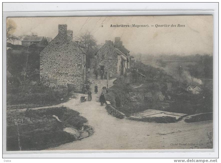 AMBRIERES.  QUARTIER DES ROCS - Ambrieres Les Vallees