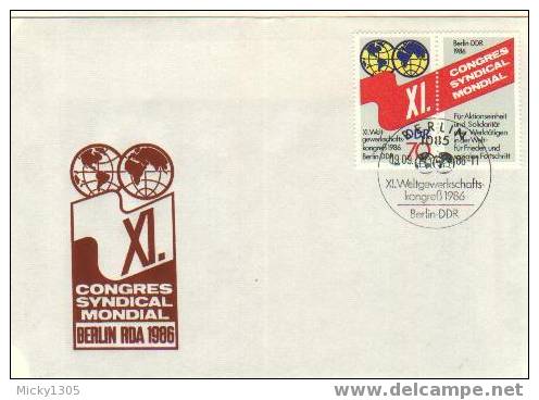 DDR / GDR - FDC Mi-Nr 3049 (F332)- - 1981-1990