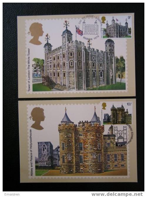 Historic Buildings - The 4 Cards - PHQ Karten