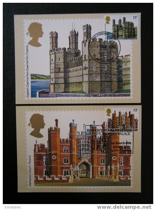 Historic Buildings - The 4 Cards - Cartes PHQ