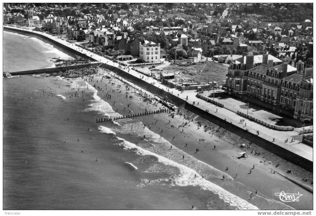 Paramé St Malo . Vue Generale Aerienne De La Plage - Parame